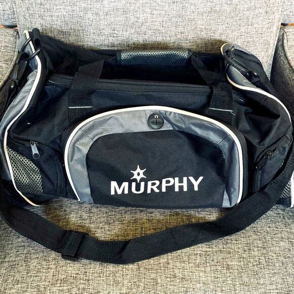 New Travel Black Duffel Bag - Picture 1 of 4